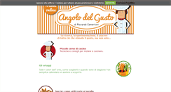 Desktop Screenshot of angolodelgusto.it